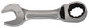 Combination Stubby Reversible Ratchet Wrench, Metric