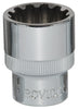 1/2" Dr Spherical Socket, Metric