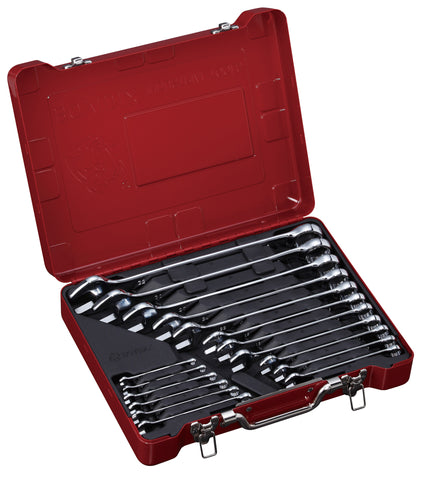 17 PC Combination Wrench Set, Metric