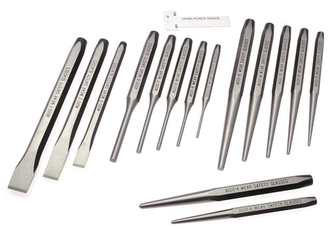 Cold Chisels & Punch Set