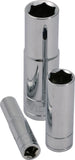 3/8" Dr. Deep Socket, 6 PT, Inch