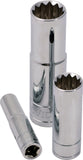 3/8" Dr. Deep Socket, 12 PT, Metric