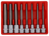 1/2", 8 PC Socket Bit Set, Inch