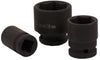 1/2" Dr. Impact Socket, 6 PT, Metric