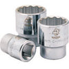 1" Dr. Socket, 12 PT, Metric