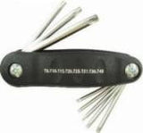 8 PC Folding Star Key Set