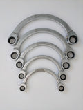 5 PC Reversible Ratcheting Spherical "C"-Type Wrench Set, Metric